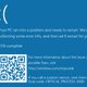 Illustration for article titled The New Windows Blue Screen of Death Has... a QR Code?